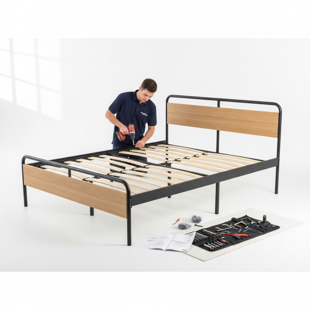 Servizio montaggio letto matrimoniale