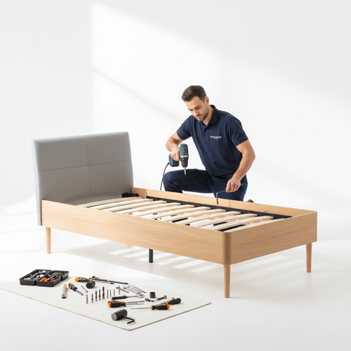 Servizio montaggio letto singolo