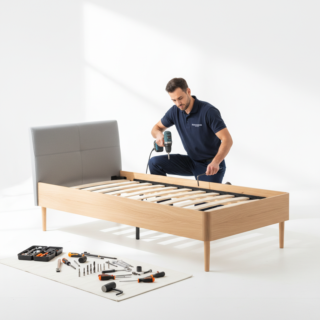 Servizio montaggio letto singolo